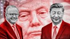Donald Trump loomed large over the meeting between Anthony Albanese and Xi Jinping.