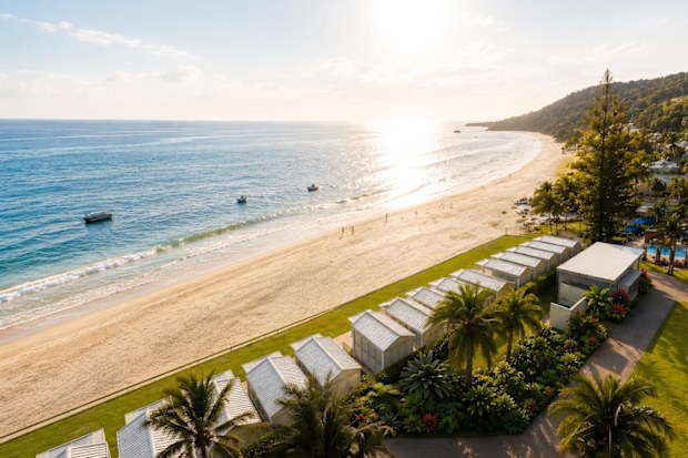 Carnival Cruise Line guests sailing to Tangalooma on Moreton island will be able to visit the new Tangalooma Dunes Cabana Club