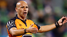 NRL referee Ashley Klein.
