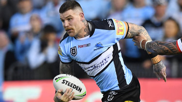 Josh Dugan still cops it from Canberra fans when playing his former club.