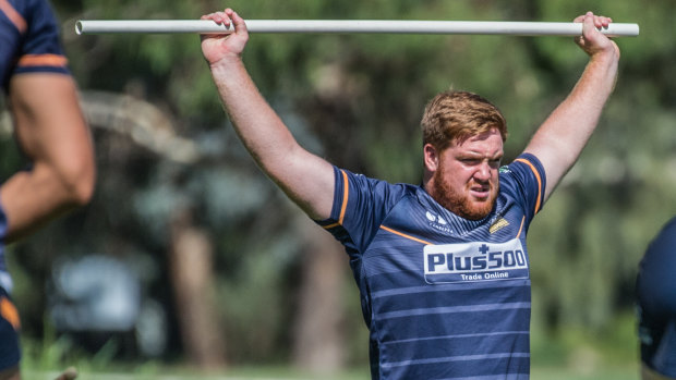 Gungahlin front-rower Tom Ross will be in contention to make his Super Rugby debut.