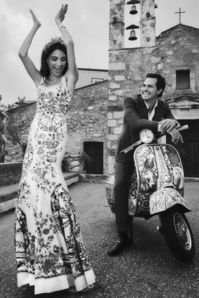 La dolce vita: Rey Vakili and Johnny Ingham in Sicily.