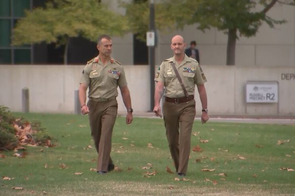 Australian Army Special Operations Commander Major General Garth Gould (left) says the two soldiers involved were highly experienced.