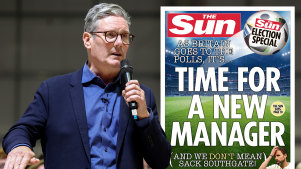 The Sun newspaper, which has previously backed the Conservatives since 2009, backs Sir Keir Starmer in blow to Prime Minister Rishi Sunak.