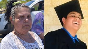 Mechelle Turvey and Cassius Turvey. Homepage image, Cassius Turvey murder trial sentencing. Pictures: Rebecca Peppiatt/Supplied