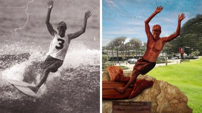 Surfing greats seek to set Midget Farrelly’s legacy in stone