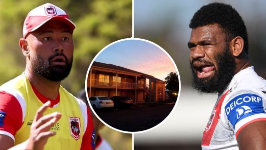 Zane Musgrove and Mikaele Ravalawa were involved in an argument in Mudgee over the weekend.