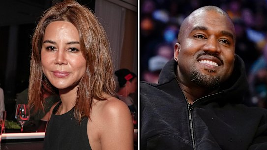 Christine Centenera and Ye (formerly Kanye West).