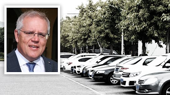 Prime Minister Scott Morrison announced funding for the Gosford and Woy Woy car parks in March 2019 but they remain on the drawing board.