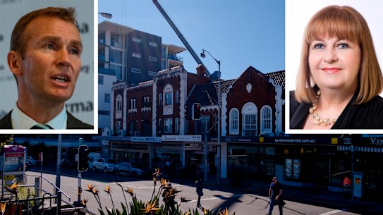 Rob Stokes has accused a council on Sydney's north shore of "throwing its toys out of the cot" for trying to abandon its housing targets. Photo: James Brickwood, Louise Kennerley