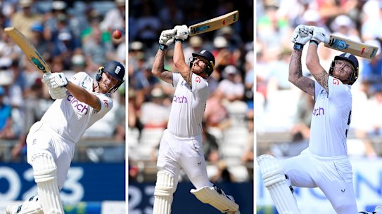 Ben Stokes was in an increasingly belligerent mood as England’s first innings progressed in the third Ashes Test at Headingley.