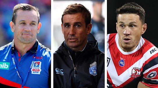Matthew Johns, Andrew Johns and Sonny Bill Williams.