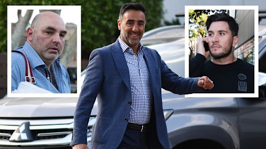 From left: Daniel Hausman, Sevag Chalabian and Daniel “Big D” Rostankovski.