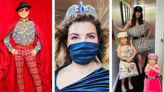 What do you do when you have so many clothes and yet so few places to where them? Easy: you improvise.