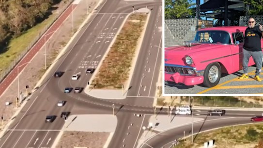 Homepage image: Johnny Gray and the Romeo Road intersection which could have caused confusion and lead to his death. 