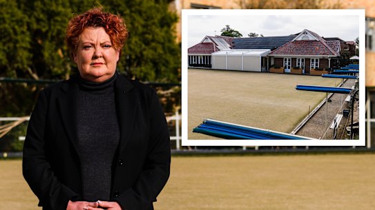 “We do lots of things to keep our neighbours happy, but nothing keeps them happy”: Warringah Bowls Club secretary Liarne Peek.