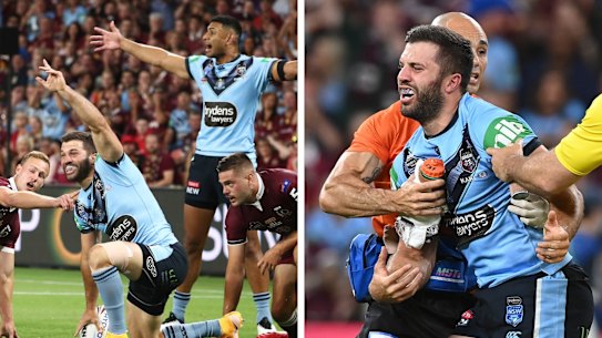 Ecstasy to agony ... James Tedesco