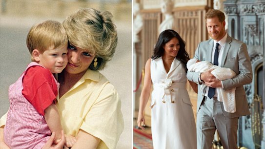 Prince Harry said that he had initially believed that his mother had faked her death to escape the media.