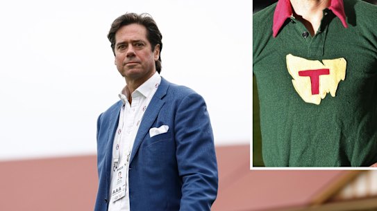 AFL chief executive Gillon McLachlan has consistently said the bid for a team in Tasmania was contingent on a new stadium being built in Hobart.