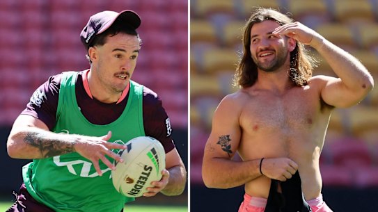 Kobe Hetherington and Pat Carrigan