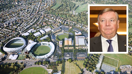 Entertainment Quarter chairman Max Moore-Wilton 