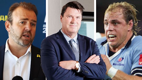 Andy Marinos, Hamish McLennan and Phil Waugh. 