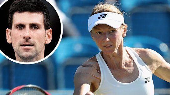 Renata Voracova said she was frustrated by the Novak Djokovic ruling after being advised not to fight her own deportation decision.