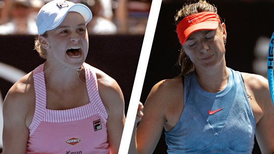 Barty Sharapova composite. 