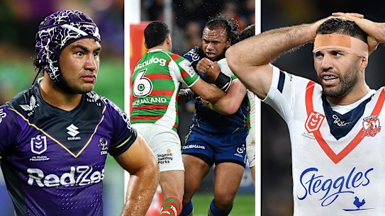 Jahrome Hughes, Junior Paulo adn James Tedesco.