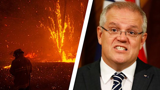 Morrison bushfire composite