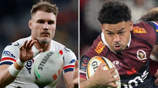 Angus Crichton and Hunter Paisami composite