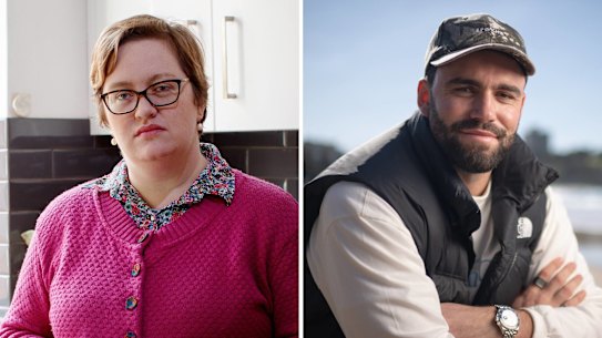 Index composite of Jill Donohoo and Paddy McCartin, for story on diabetes. 