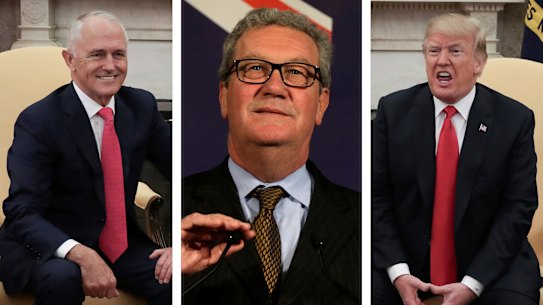 Former foreign minister Alexander Downer acted without clearance from Australian officials when he contacted United States diplomats four years ago to raise concerns about potential Russian interference in the US presidential election. 