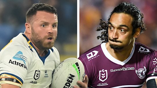 Nathan Brown and Morgan Harper. 