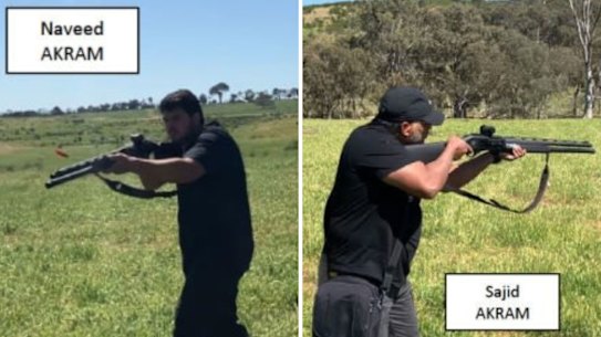 Naveed and Sajid Akram were allegedly trained in Australia for the Bondi terror attack.