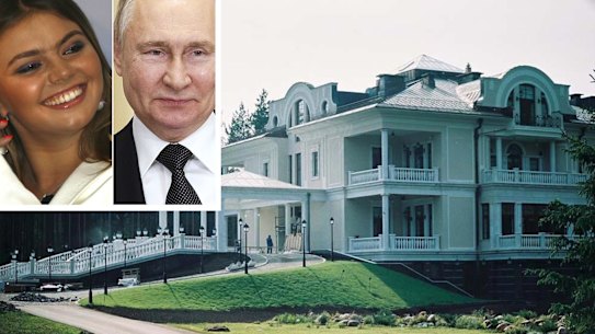 The Lake Valdai property that Vladimir Putin has built and lives in with his girlfriend Alina Kabaeva and their young children.
