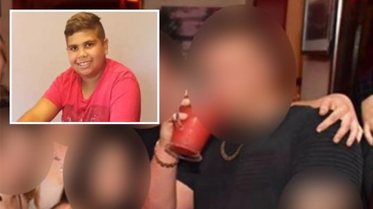 Brodie Palmer is charged with murder over the death of Cassius Turvey (inset). Picture: Supplied