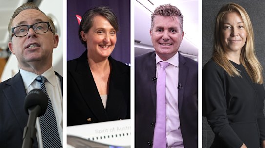 Vanessa Hudson, Cam Wallace and Olivia Wirth and  are all in the running for the Qantas CEO job.