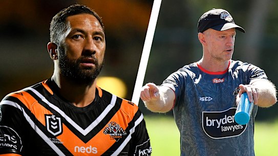 Benji Marshall’s sudden departure from the Wests Tigers has torn the scab off a wound that has been festering at the club for the last two seasons under coach Michael Maguire. NRL photos, Getty Images
