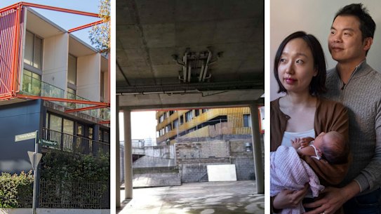 Luxury Zetland terrace apartments expected to fetch up to $1.2 million each are allegedly “unsaleable” because of the evacuation of the lofts immediately above them. 