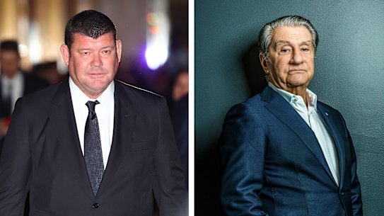 James Packer and Nick Politis.