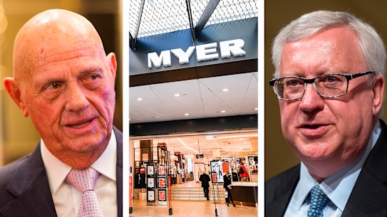 Lew tells Myer board to resign or face dismissal after chairman's shock departure.