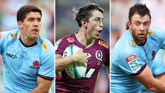 Ben Donaldson, Jock Campbell, Jed Holloway