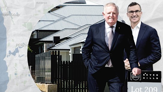 WAtoday Big Perth sprawl series main picture. Nigel Satterley, Planning Minister John Carey. Picture: WAtoday