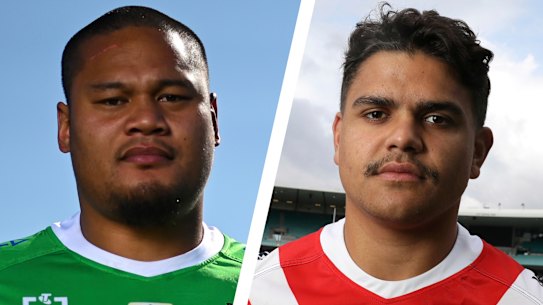 Joey Leilua has declared himself a certainty to overcome a calf problem in his bid to silence Latrell Mitchell. 