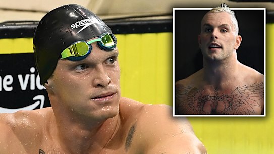 Cody Simpson and Kyle Chalmers.