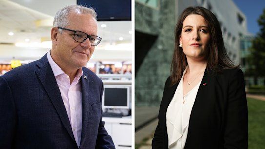 Prime Minister Scott Morrison has backed Senator Claire Chandler’s bid to stop transgender women competing in women’s sports.CREDIT: