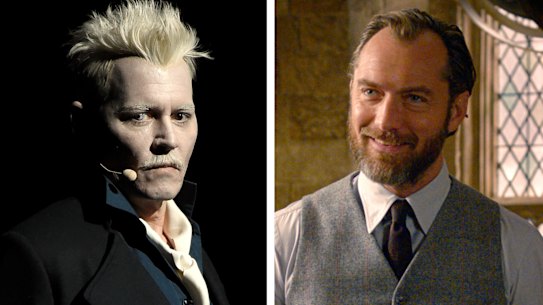 Harry Potter author J.K. Rowling says Albus Dumbledore had a "passionate" sexual relationship with Gellert Grindelwald. Photo: Supplied