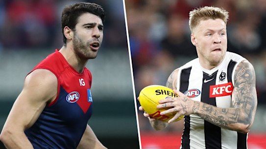 Expect Christian Petracca and Jordan de Goey to play key roles for their teams.