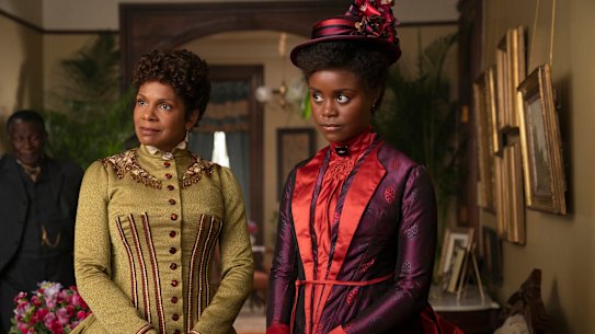 Dorothy Scott (Audra McDonald) and her daughter, Peggy (Denée Benton), in The Gilded Age.